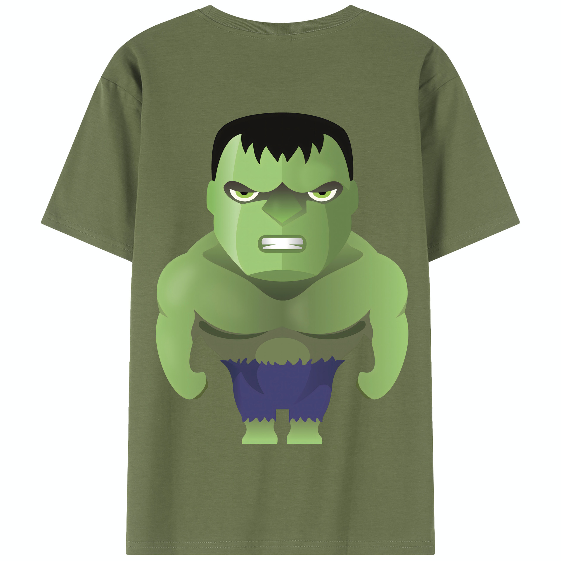 （画像用） アベンジャーズ The Avengers 綿100％半袖Tシャツ（背面プリント）